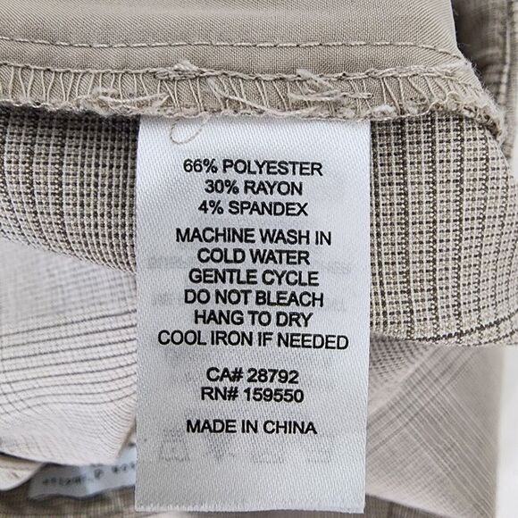 Maison D'Amelie Paris Womens Dress Pant 8 Belted Paperbag High Waisted Ankle Tie - Picture 8 of 9